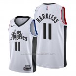 Maillot Los Angeles Clippers Maurice Harkless #11 Classic 2019-20 Blanc