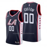 Maillot Los Angeles Clippers Personalizad Ville 2019 Bleu