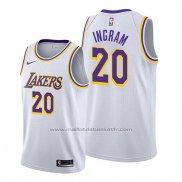 Maillot Los Angeles Lakers Andre Ingram #20 Association Blanc