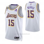 Maillot Los Angeles Lakers Austin Reaves #15 Association 2022-23 Blanc