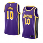 Maillot Los Angeles Lakers Jemerrio Jones #10 Statement 2018-19 Volet