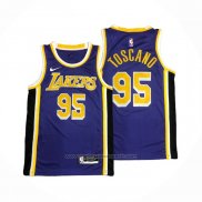 Maillot Los Angeles Lakers Juan Toscano-Anderson #95 Statement 2020-21 Volet