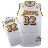 Maillot Los Angeles Lakers Magic Johnson #32 Retro Blanc