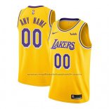 Maillot Los Angeles Lakers Personnalise Icon 2018-19 Blanc