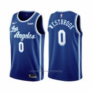 Maillot Los Angeles Lakers Russell Westbrook #0 Classic 2021-2022 Bleu