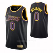 Maillot Los Angeles Lakers Russell Westbrook #0 Statement 2021-22 Noir