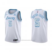 Maillot Los Angeles Lakers Talen Horton-Tucker #5 Ville 2021-22 Blanc