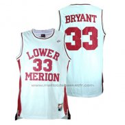 Maillot Lower Merion Kobe Bryant #33 Blanc