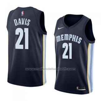 Maillot Memphis Grizzlies Deyonta Davis #21 Icon 2018 Bleu