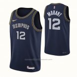 Maillot Memphis Grizzlies LaMelo Ball #12 Ville 2021-22 Bleu