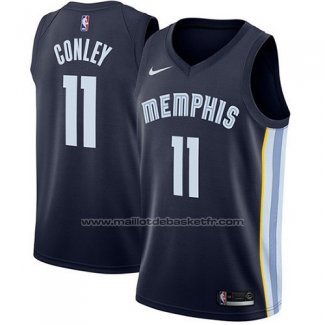 Maillot Memphis Grizzlies Mike Conley Jr. #11 2017-18 Bleu.