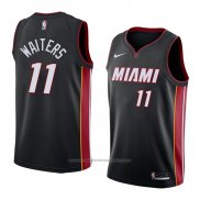 Maillot Miami Heat Dion Waiters #11 Icon 2018 Noir