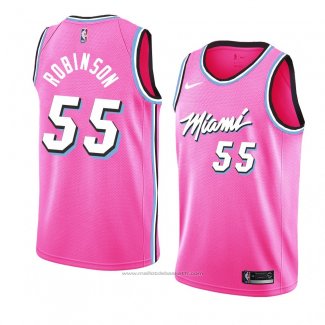 Maillot Miami Heat Duncan Robinson #55 Earned 2018-19 Rosa