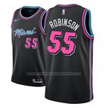 Maillot Miami Heat Duncan Robinson #55 Ville 2018-19 Noir