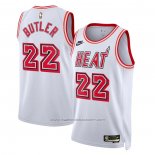 Maillot Miami Heat Jimmy Butler #22 Classic 2022-23 Blanc