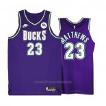 Maillot Milwaukee Bucks Wesley Matthews #23 Classic 2022-23 Volet