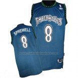 Maillot Minnesota Timberwolves Latrell Sprewell #8 Retro Bleu