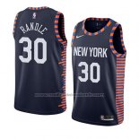 Maillot New York Knicks Julius Randle #30 Ville 2019 Bleu
