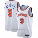 Maillot New York Knicks RJ Barrett #9 Association Blanc