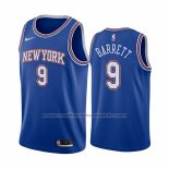 Maillot New York Knicks Rj Barrett #9 Statement 2019-20 Bleu