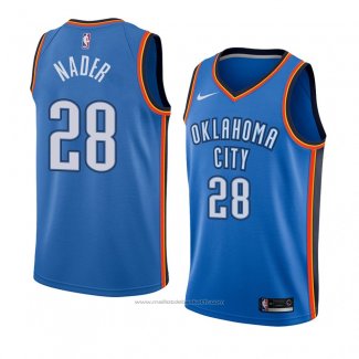 Maillot Oklahoma City Thunder Abdel Nader #28 Icon 2017-18 Bleu