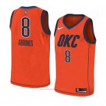 Maillot Oklahoma City Thunder Alex Abrines #8 Earned 2018-19 Orange