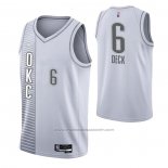 Maillot Oklahoma City Thunder Gabriel Deck #6 Ville 2021-22 Blanc