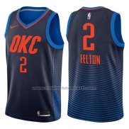 Maillot Oklahoma City Thunder Raymond Felton #2 Statement 2017-18 Bleu