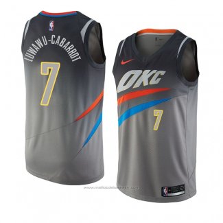 Maillot Oklahoma City Thunder Timothe Luwawu-Cabarrot #7 Ville 2018 Gris