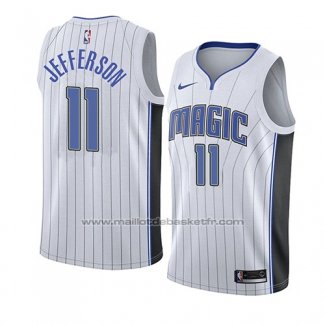 Maillot Orlando Magic Amile Jefferson #11 Association 2018 Blanc