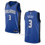 Maillot Orlando Magic Chuma Okeke #3 Statement 2022-23 Bleu