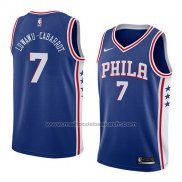 Maillot Philadelphia 76ers Timothe Luwawu-Cabarrot #7 Icon 2018 Bleu