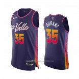 Maillot Phoenix Suns Kevin Durant #35 Ville Authentique 2023-24 Volet