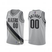 Maillot Portland Trail Blazers Carmelo Anthony #00 Earned 2020-21 Gris