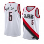 Maillot Portland Trail Blazers Gary Payton #5 Association 2018 Blanc