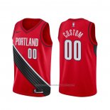 Maillot Portland Trail Blazers Personnalise Statement Rouge