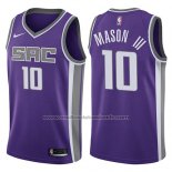 Maillot Sacramento Kings Frank Mason Iii #10 Icon 2017-18 Volet