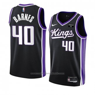 Maillot Sacramento Kings Harrison Barnes #40 Icon 2023-24 Noir