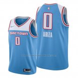 Maillot Sacramento Kings Trevor Ariza #0 Ville Bleu