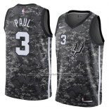 Maillot San Antonio Spurs Brandon Paul #3 Ville 2018 Gris