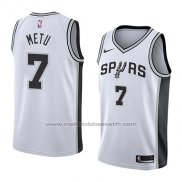 Maillot San Antonio Spurs Chimezie Metu #7 Association 2018 Blanc