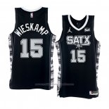 Maillot San Antonio Spurs Joe Wieskamp #15 Statement 2022-23 Noir