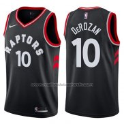 Maillot Toronto Raptors DeMar DeRozan #10 2017-18 Noir