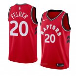 Maillot Toronto Raptors Kay Felder #20 Icon 2018 Rouge