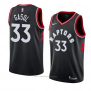 Maillot Toronto Raptors Marc Gasol #33 Statement 2018 Noir