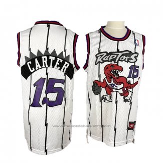 Maillot Toronto Raptors Vince Carter #15 Retro Blanc