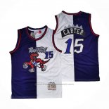 Maillot Toronto Raptors Vince Carter #15 Split Edition Volet Blanc