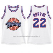 Maillot Tune Squad Bill Murray #22 Blanc