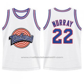 Maillot Tune Squad Bill Murray #22 Blanc