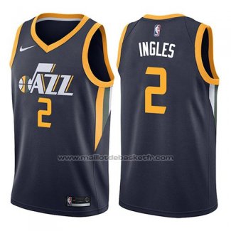 Maillot Utah Jazz Joe Ingles #2 Icon 2017-18 Bleu